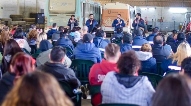 Vuoto se reunió con trabajadores de la UISE