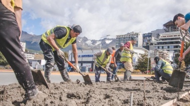 En Ushuaia se lleva adelante un plan de obras y de mantenimiento en distintos sectores de la ciudad