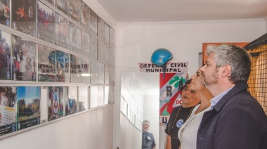 Funcionarios del Ministerio de Defensa recorrieron las instalaciones de Defensa Civil