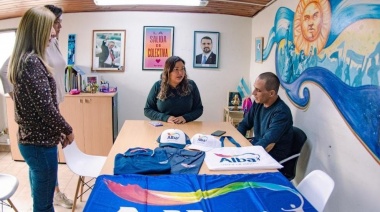 Belén Molina se reunió con el representante de la empresa Alba