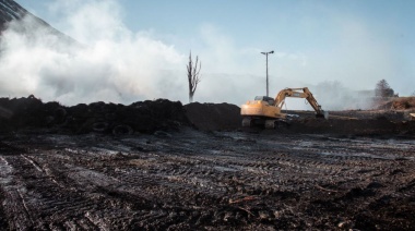 El incendio de la planta recicladora se encuentra sofocado y controlado