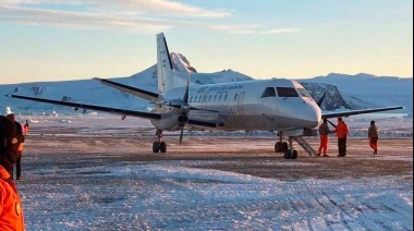 Pino presentó un proyecto de ley para establecer la conexión aérea entre Ushuaia y la Antártida