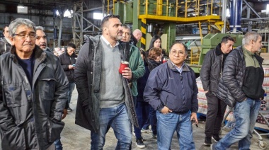 Vuoto visitó la planta de Renacer
