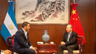 Vuoto se reunió con el embajador de China en Argentina