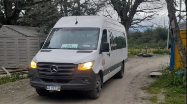 Comenzó el servicio de transporte público de pasajeros en el barrio Dos Banderas