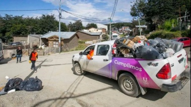 El Municipio realizó una jornada de limpieza en los barrios altos