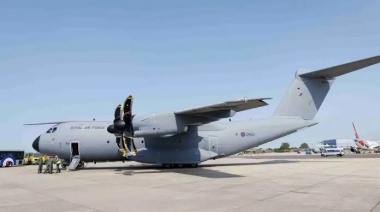 Un avión británico proveniente de las Islas Malvinas hizo escala en Chile