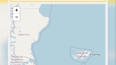No más "Falkland Islands": el Correo Argentino dio de baja el mapa tras la polémica