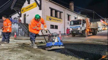 El Municipio avanza con el bacheo de las calles en diferentes sectores de la Ciudad