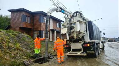 La Municipalidad interviene en zonas anegadas tras las intensas precipitaciones