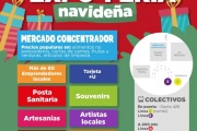 El 10 y 11 de diciembre se realizará la Expo Navideña junto al Mercado Concentrador