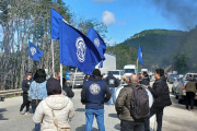 Por un reclamo salarial ATE cortó la ruta 3 en el ingreso a Ushuaia