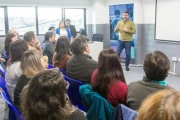Vuoto inauguró la nueva aula de capacitación de la Municipalidad de Ushuaia