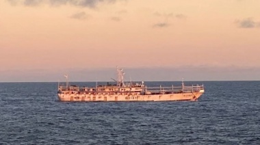 Prefectura detectó dos buques que navegaban desde Malvinas sin autorización argentina