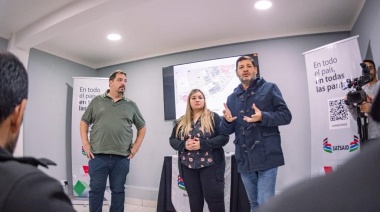 La Municipalidad de Ushuaia firmó un acta con el SATSAID para el otorgamiento de soluciones habitacionales