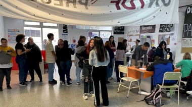 La UNTDF realizó una jornada de vacunación para sus alumnos de Río Grande