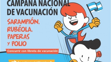 Ushuaia: Este viernes habrá una nueva jornada de vacunación contra la polio, rubéola, sarampión y paperas