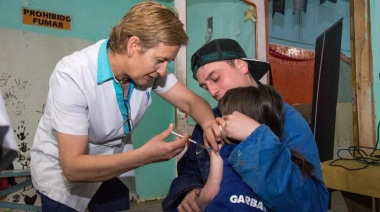 El Municipio de Ushuaia vacuna a niños y niñas de la ciudad