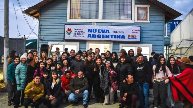 López y Pino inauguraron en Tolhuin una nueva sede del CC Nueva Argentina