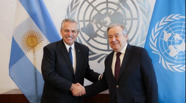 Alberto Fernández le pidió a la ONU reanudar las negociaciones por Malvinas