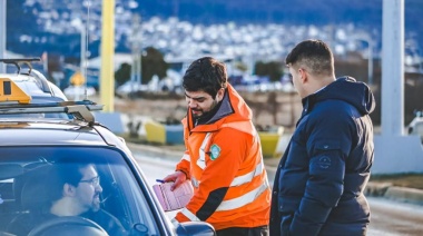 Ushuaia: Se realizaron controles de documentación y calibración de taxímetros