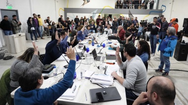 Finalizó el trabajo en comisión de la Convención Constituyente