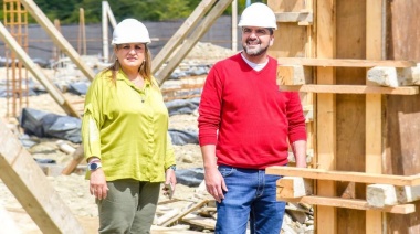 El Intendente recorrió la obra de la residencia para adultos mayores