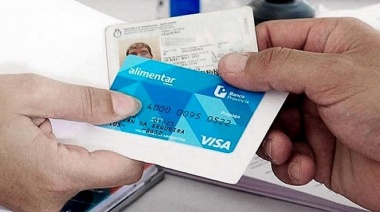 Nación dispuso un aumento del 35% para la Tarjeta Alimentar