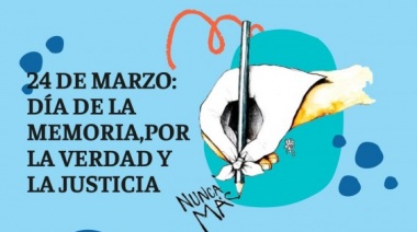 Invitan a participar en la organización del acto por el Día Nacional de la Memoria, por la Verdad y la Justicia