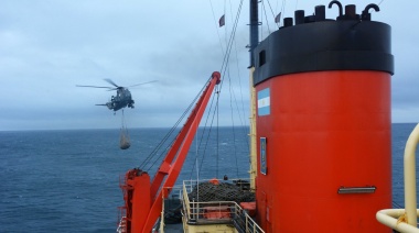 El rompehielos “Irízar” arribó a Ushuaia y concluyó el reabastecimiento de las bases antárticas