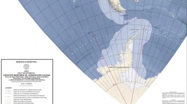 Chile rechaza reclamo de Argentina por el mapa marítimo