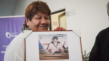 La exdiputada Amalia Gudiño fue homenajeada por la Municipalidad de Ushuaia