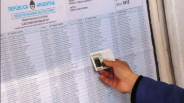 Con el cierre del padrón provisorio, arranca formalmente el cronograma electoral