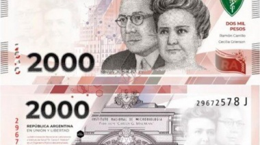 El nuevo billete $2.000 saldrá a la calle antes de lo esperado