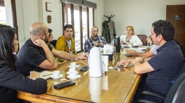 César Molina se reunió con la Cámara de Comercio por el nuevo sistema de recolección de residuos