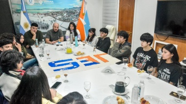 Boleto Estudiantil Gratuito: La Municipalidad recibió a jóvenes de la Unión de Estudiantes Secundarios