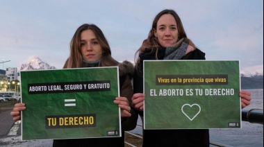 Lanzan una campaña ante la "desigual implementación" de la ley IVE en Tierra del Fuego