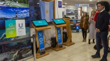 Se inauguró el “Espacio Ushuaia multimedia” en la oficina de la Secretaría de Turismo