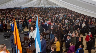 Ushuaia juró la nueva Carta Orgánica de la ciudad