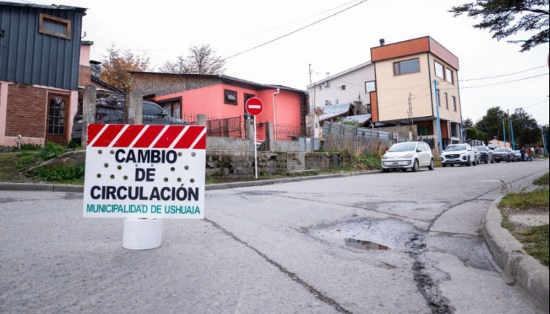 Ushuaia: El Municipio puso en marcha la nueva circulación vehicular