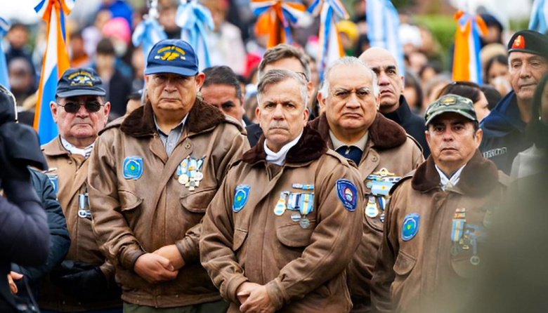 Excombatientes de Ushuaia llaman al repudio nacional contra la propuesta de "soberanía compartida"