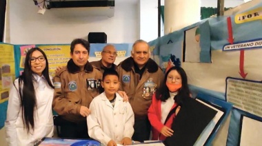 Ushuaia: La Secretaría de Malvinas visitó la Feria de Arte, Ciencia y Tecnología