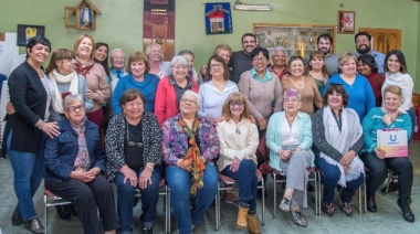 Vuoto recibió a la Federación de Jubilados y Pensionados de TDF