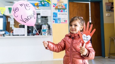 La Provincia supera el 80% de vacunación de niños contra sarampión, rubéola, paperas y poliomielitis