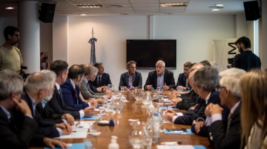 Katopodis y Perczyk firmaron convenios para realizar obras en la UTN y en la UNTDF