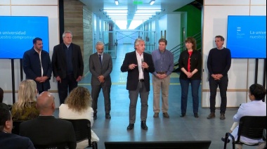 Alberto Fernández inauguró el nuevo edificio del Campus UNTDF en Ushuaia