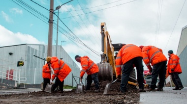 Por trabajos de pavimentación hay corte en un ingreso a las 640