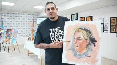 Eric Kosciuk expuso en el CC "Nueva Argentina"