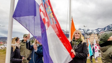 La Municipalidad de Ushuaia participó por el aniversario de la República de Croacia