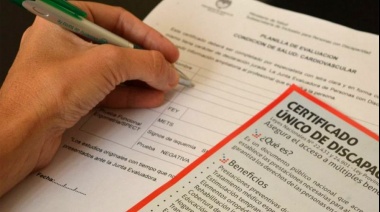 La Provincia adhirió al Certificado Único de discapacidad
